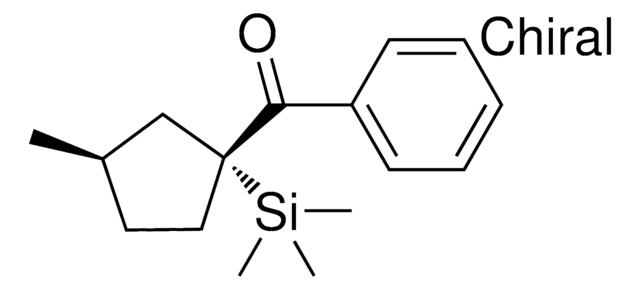 [(1R,3R)-3-METHYL-1-(TRIMETHYLSILYL)CYCLOPENTYL](PHENYL)METHANONE AldrichCPR