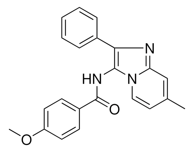 4-METHOXY-N-(7-METHYL-2-PHENYLIMIDAZO(1,2-A)PYRIDIN-3-YL)BENZAMIDE AldrichCPR