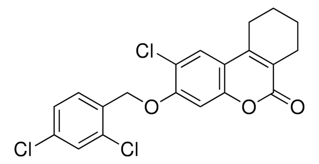 2-CL-3-((2,4-DICHLOROBENZYL)OXY)-7,8,9,10-TETRAHYDRO-6H-BENZO(C)CHROMEN-6-ONE AldrichCPR