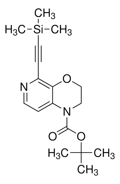 tert-Butyl 5-((trimethylsilyl)ethynyl)-2,3-dihydro-1H-pyrido[3,4-b][1,4]oxazine-1-carboxylate AldrichCPR