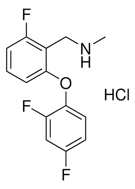 1-(2-(2,4-Difluorophenoxy)-6-fluorophenyl)-N-methylmethanamine hydrochloride AldrichCPR