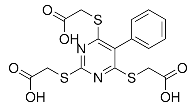 (4,6-BIS-CARBOXYMETHYLSULFANYL-5-PHENYL-PYRIMIDIN-2-YLSULFANYL)-ACETIC ACID AldrichCPR