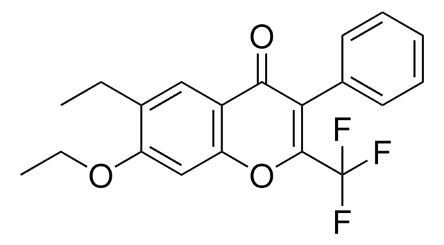 7-ETHOXY-6-ETHYL-3-PHENYL-2-(TRIFLUOROMETHYL)-4H-CHROMEN-4-ONE AldrichCPR