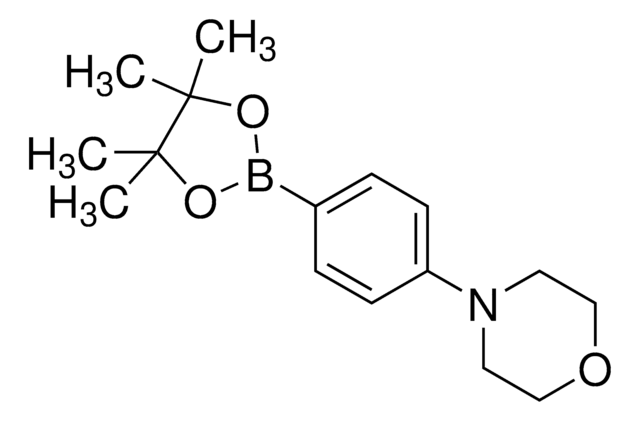 4-[4-(4,4,5,5-Tetramethyl-1,3,2-dioxaborolan-2-yl)phenyl]morpholine AldrichCPR