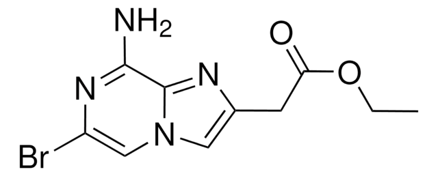 ETHYL (8-AMINO-6-BROMOIMIDAZO[1,2-A]PYRAZIN-2-YL)ACETATE AldrichCPR