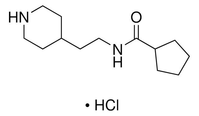 Cyclopentanecarboxylic acid (2-piperidin-4-yl-ethyl)-amide hydrochloride