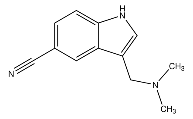 3-[(dimethylamino)methyl]-1H-Indole-5-carbonitrile AldrichCPR