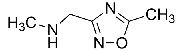 N-Methyl-1-(5-methyl-1,2,4-oxadiazol-3-yl)methanamine AldrichCPR