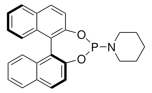 (S)-(+)-(3,5-Dioxa-4-phosphacyclohepta[2,1-a:3,4-a&#8242;]dinaphthalen-4-yl)piperidine 97%