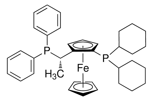 (S)-1-[(Rp)-2-(Dicyclohexylphosphino)ferrocenylethyl]diphenylphosphine &#8805;97%