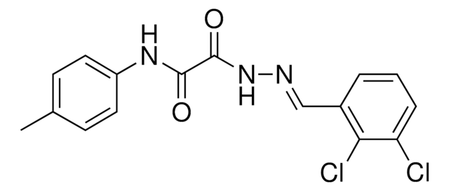 2-(2-(2,3-DICHLOROBENZYLIDENE)HYDRAZINO)-N-(4-METHYLPHENYL)-2-OXOACETAMIDE AldrichCPR