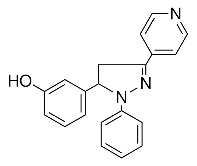 3-(2-PHENYL-5-PYRIDIN-4-YL-3,4-DIHYDRO-2H-PYRAZOL-3-YL)-PHENOL AldrichCPR