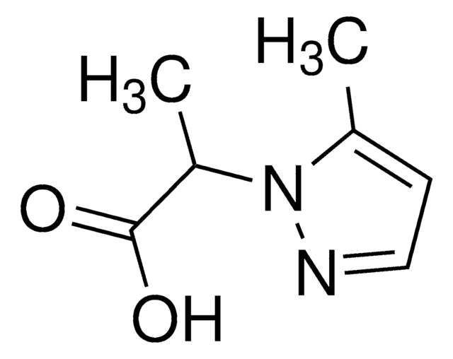 2-(5-methyl-pyrazol-1-yl)-propionic acid AldrichCPR