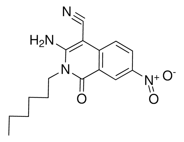 3-AMINO-4-CYANO-2-HEXYL-7-NITRO-1(2H)-ISOQUINOLINONE AldrichCPR