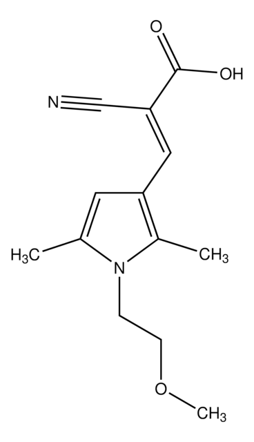 (2E)-2-Cyano-3-[1-(2-methoxyethyl)-2,5-dimethyl-1H-pyrrol-3-yl]acrylic acid