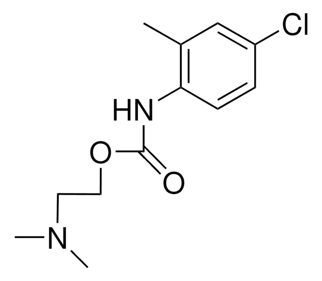 2-(DIMETHYLAMINO)ETHYL N-(4-CHLORO-2-METHYLPHENYL)CARBAMATE AldrichCPR