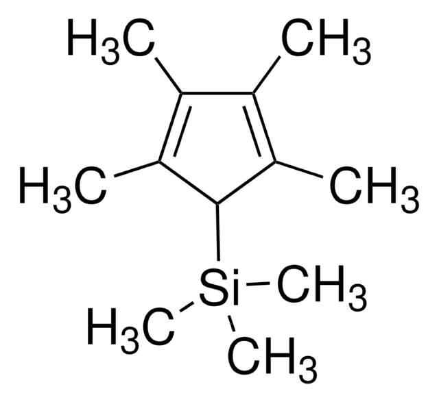 Trimethyl(2,3,4,5-tetramethyl-2,4-cyclopentadien-1-yl)silane 97%