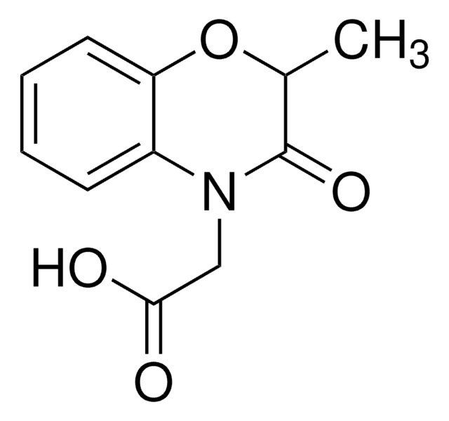 (2-METHYL-3-OXO-2,3-DIHYDRO-4H-1,4-BENZOXAZIN-4-YL)ACETIC ACID AldrichCPR