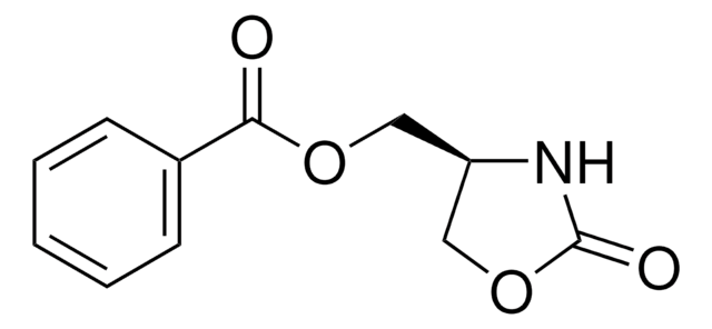 (R)-(+)-4-(Hydroxymethyl)-2-oxazolidinone benzoate 97%