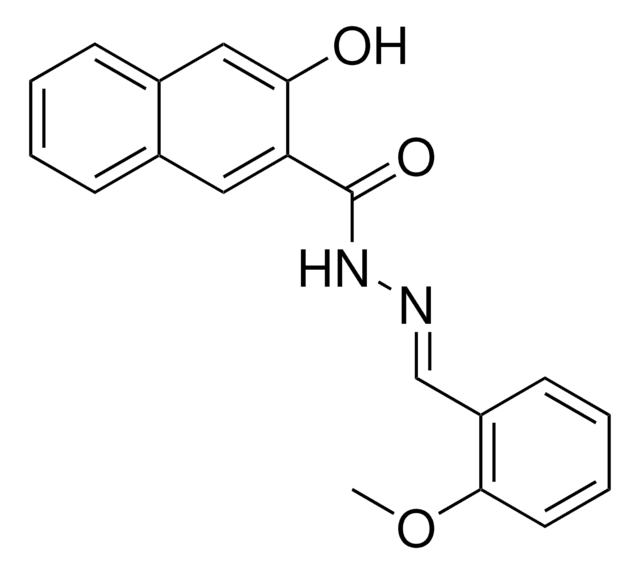 3-HYDROXY-NAPHTHALENE-2-CARBOXYLIC ACID (2-METHOXY-BENZYLIDENE)-HYDRAZIDE AldrichCPR