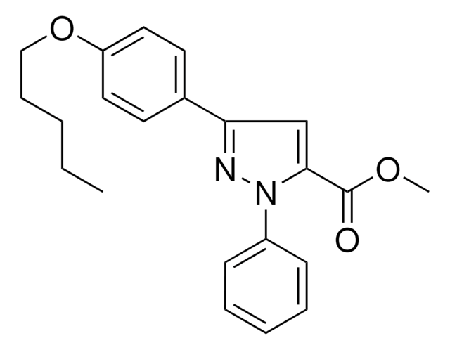 METHYL 3-(4-(PENTYLOXY)PHENYL)-1-PHENYL-1H-PYRAZOLE-5-CARBOXYLATE AldrichCPR