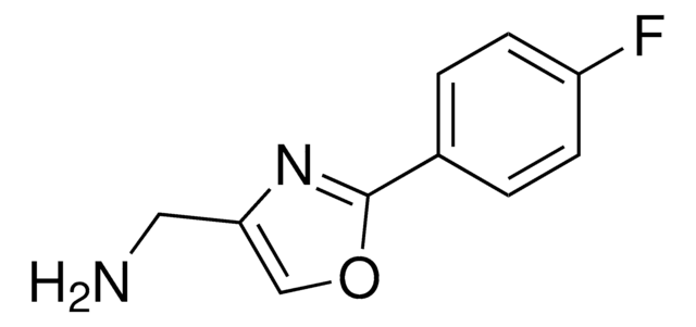 [2-(4-Fluorophenyl)-1,3-oxazol-4-yl]methanamine AldrichCPR