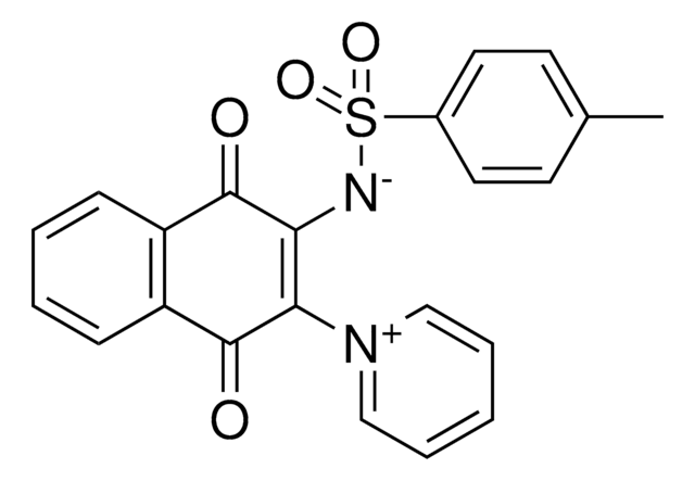 (1,4-DIOXO-3-(PYRIDINIUM-1-YL)-1,4-DIHYDRONAPHTHALEN-2-YL)(TOSYL)AMIDE AldrichCPR