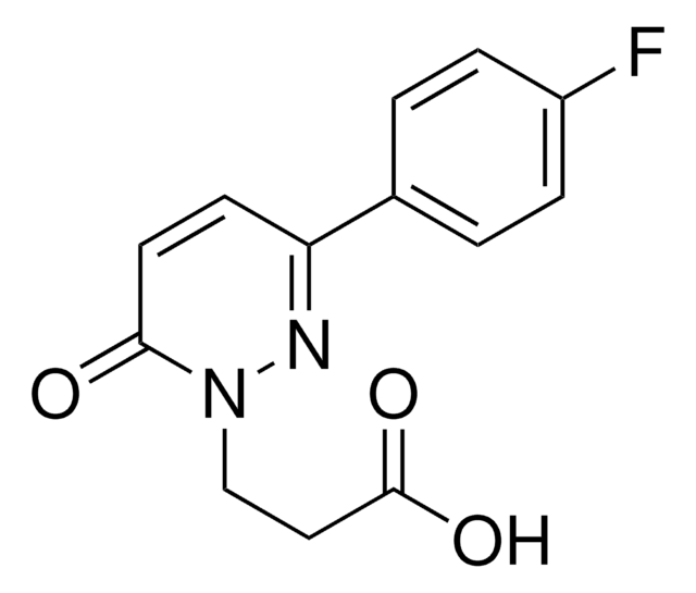 3-(3-(4-FLUOROPHENYL)-6-OXO-1(6H)-PYRIDAZINYL)PROPANOIC ACID AldrichCPR