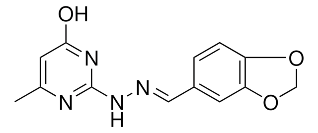 1,3-BENZODIOXOLE-5-CARBALDEHYDE (4-HYDROXY-6-METHYL-2-PYRIMIDINYL)HYDRAZONE AldrichCPR