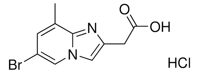 2-(6-Bromo-8-methylimidazo[1,2-a]pyridin-2-yl)acetic acid hydrochloride AldrichCPR