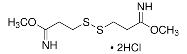 Dimethyl 3,3&#8242;-dithiopropionimidate dihydrochloride purum, &#8805;95.0% (AT)