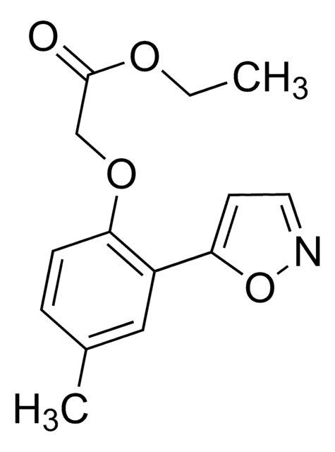 Ethyl 2-(2-(isoxazol-5-yl)-4-methylphenoxy)acetate AldrichCPR