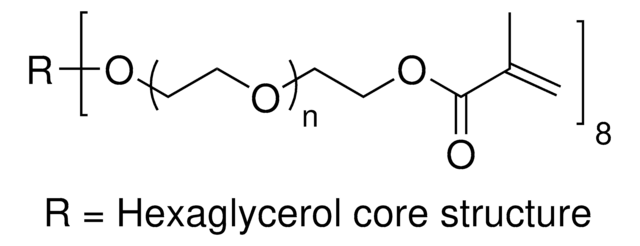 8-arm PEG5K-Methacrylate (hexaglycerol core)