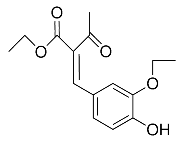 ETHYL 2-(4-HYDROXY-3-ETHOXYBENZYLIDENE)ACETOACETATE AldrichCPR