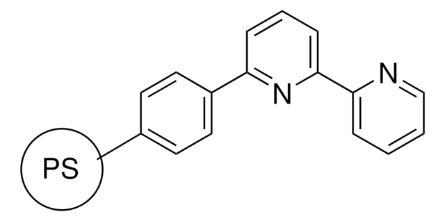 Bipyridine, polymer-bound 100-200&#160;mesh, extent of labeling: 1.0-2.0&#160;mmol/g loading, 1&#160;% cross-linked with divinylbenzene