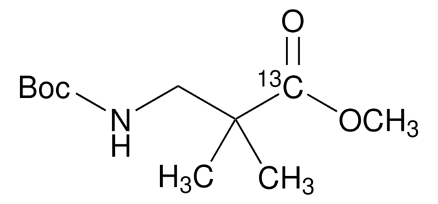 Methyl 3-(Boc)amino-2,2-dimethylpropionate-1-13C 99 atom % 13C