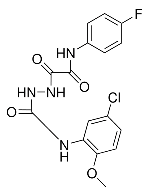 N-(3-(5-CHLORO-2-METHOXYPHENYL)UREIDO)-N'-(4-FLUOROPHENYL)OXAMIDE AldrichCPR