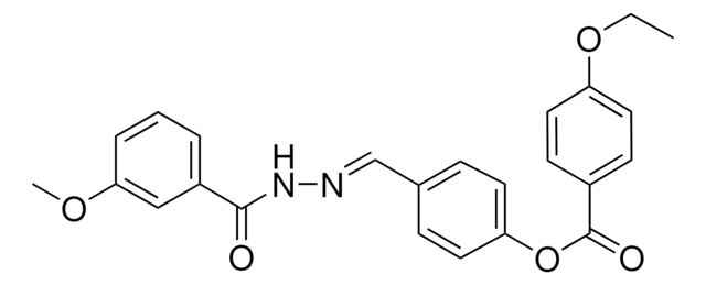 4-(2-(3-METHOXYBENZOYL)CARBOHYDRAZONOYL)PHENYL 4-ETHOXYBENZOATE AldrichCPR