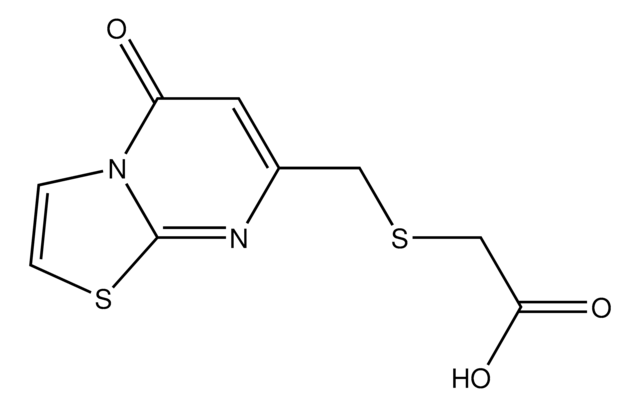 {[(5-Oxo-5H-[1,3]thiazolo[3,2-a]pyrimidin-7-yl)methyl]thio}acetic acid