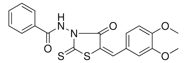 N-(5-(3,4-DIMETHOXY-BENZYLIDENE)-4-OXO-2-THIOXO-THIAZOLIDIN-3-YL)-BENZAMIDE AldrichCPR