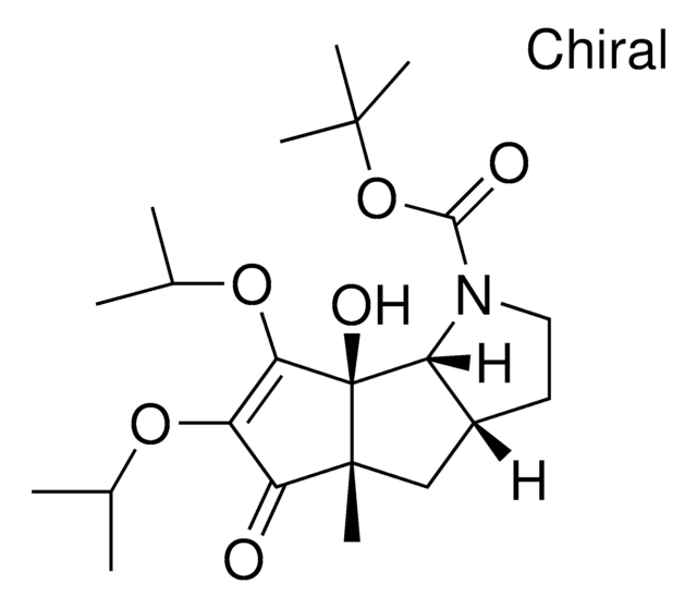 TERT-BUTYL (3AS,4AS,7AR,7BR)-7A-HYDROXY-6,7-DIISOPROPOXY-4A-METHYL-5-OXO-2,3,3A,4,4A,5,7A,7B-OCTAHYDRO-1H-PENTALENO[1,2-B]PYRROLE-1-CARBOXYLATE AldrichCPR