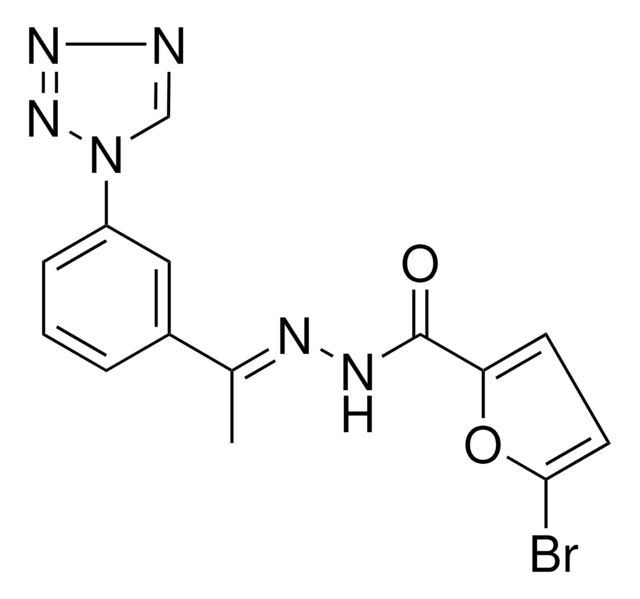 5-BROMO-N'-(1-(3-(1H-TETRAAZOL-1-YL)PHENYL)ETHYLIDENE)-2-FUROHYDRAZIDE AldrichCPR