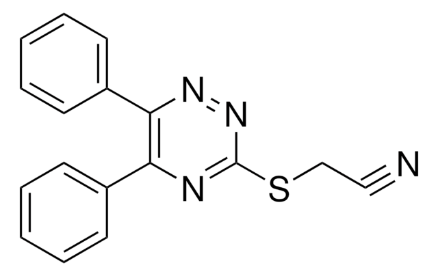 ((5,6-DIPHENYL-1,2,4-TRIAZIN-3-YL)THIO)ACETONITRILE AldrichCPR