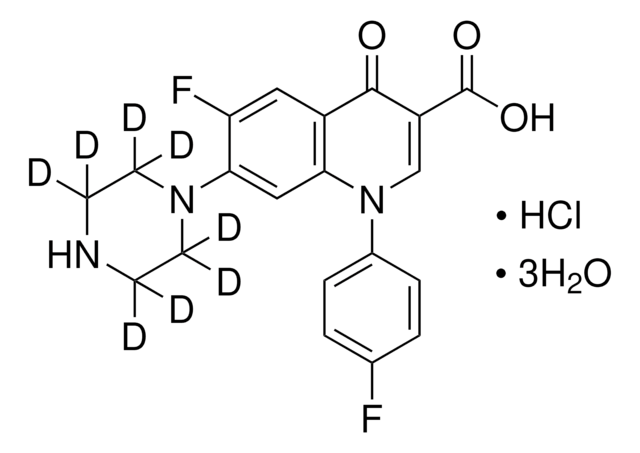 Sarafloxacin-d8 hydrochloride trihydrate VETRANAL&#174;, analytical standard