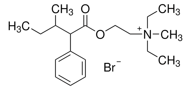 DIETHYLMETHYL(2-(3-METHYL-2-PHENYLVALERYLOXY)-ETHYL)AMMONIUM BROMIDE AldrichCPR