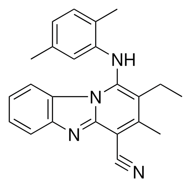 1-(2,5-DIMETHYLANILINO)-2-ET-3-METHYLPYRIDO(1,2-A)BENZIMIDAZOLE-4-CARBONITRILE AldrichCPR