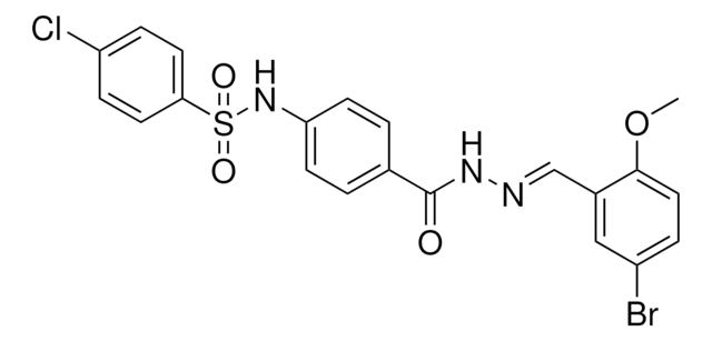 N-(4-((2-(5-BR-2-MEO-BENZYLIDENE)HYDRAZINO)CARBONYL)PH)-4-CL ...