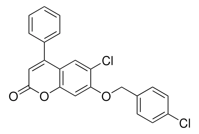 6-CHLORO-7-((4-CHLOROBENZYL)OXY)-4-PHENYL-2H-CHROMEN-2-ONE AldrichCPR