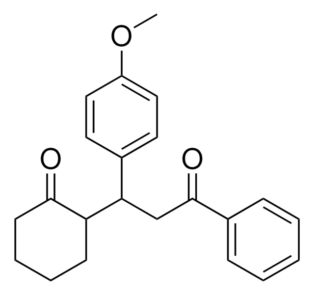 2-(1-(4-METHOXYPHENYL)-3-OXO-3-PHENYLPROPYL)CYCLOHEXANONE AldrichCPR