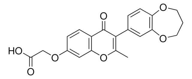 {[3-(3,4-DIHYDRO-2H-1,5-BENZODIOXEPIN-7-YL)-2-METHYL-4-OXO-4H-CHROMEN-7-YL]OXY}ACETIC ACID AldrichCPR